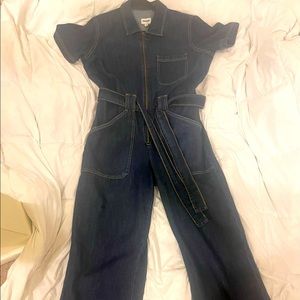 Wrangler’s Denim Coverall Women Size L ONLY WORN ONCE